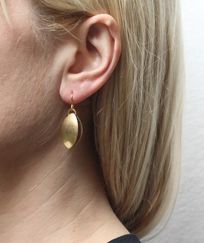 Leaf Pod Earrings