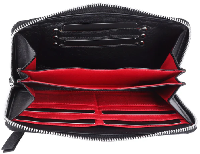 Leather Wristlet (Spotted)