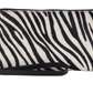 Leather Wristlet (Zebra)