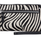 Leather Wristlet (Zebra)