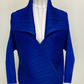 Vanite Couture Wrap Top (Black or Royal Blue)