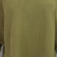 Eleven Stitch Cotton Foldover Turtleneck swing Top (Black or Ochre)