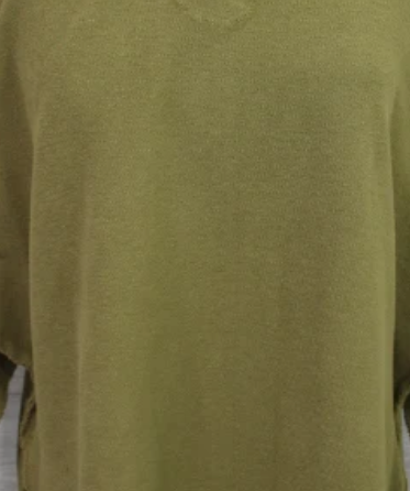 Eleven Stitch Cotton Foldover Turtleneck swing Top (Black or Ochre)