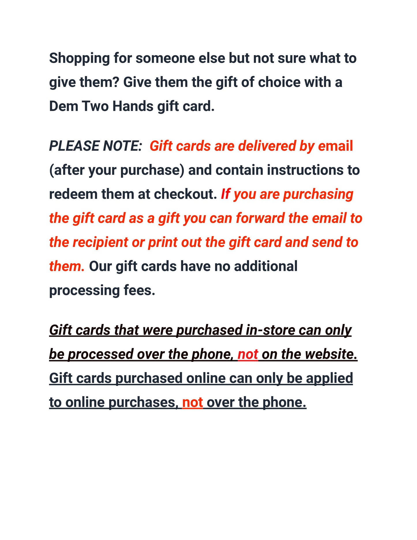 e-Gift Card