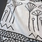 Black and White Egyptian design- 100% Cotton