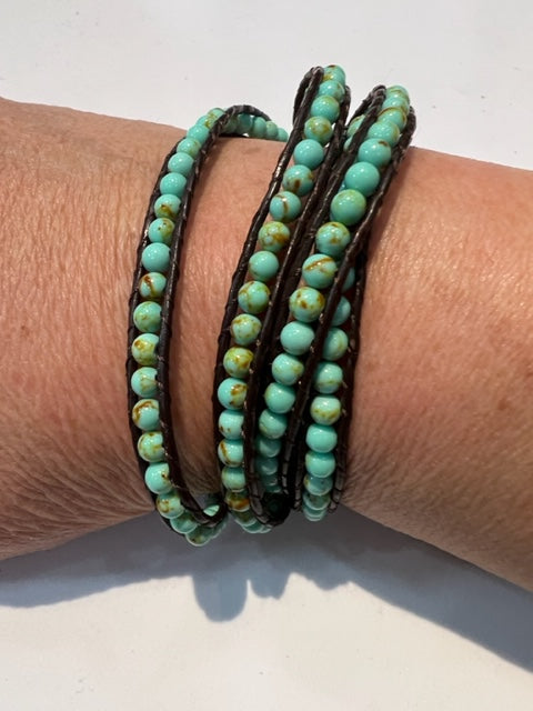 Turquoise Wrap Bracelets