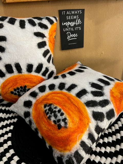 Papaya Pillow