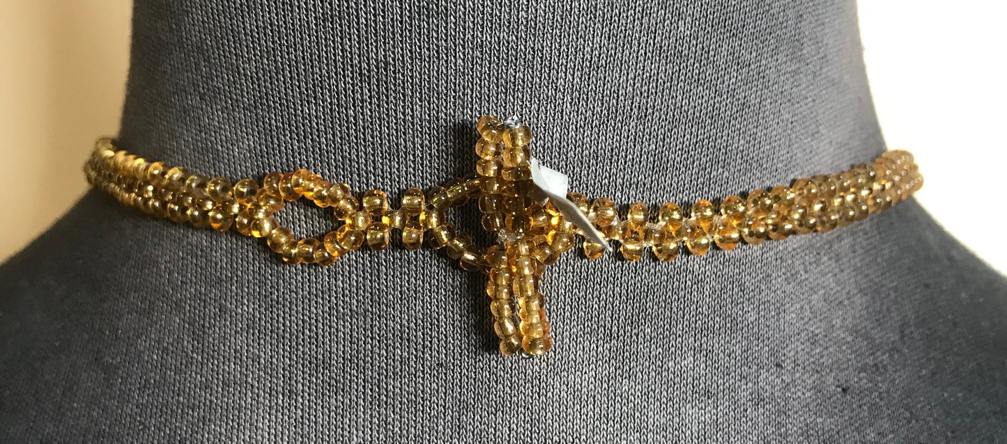 Beaded Drape Necklace