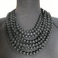 Sari Necklace (black)