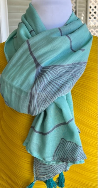 Ginkgo Scarf (5 Colors)