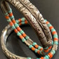 Coral and Turquoise Antique Bracelets