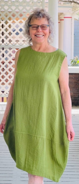 Gerties Bubble Dress - Green