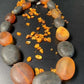 Hand Carved Baltic Amber Necklace