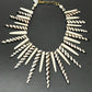 Spike Bone and Horn Necklace