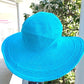 Crocheted Wide Brim Sun Hat (8 Colors)