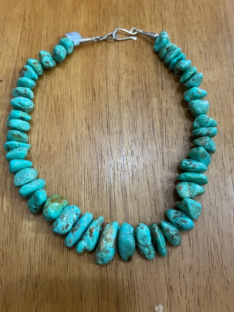 Santo Domingo Mine Turquoise Necklace