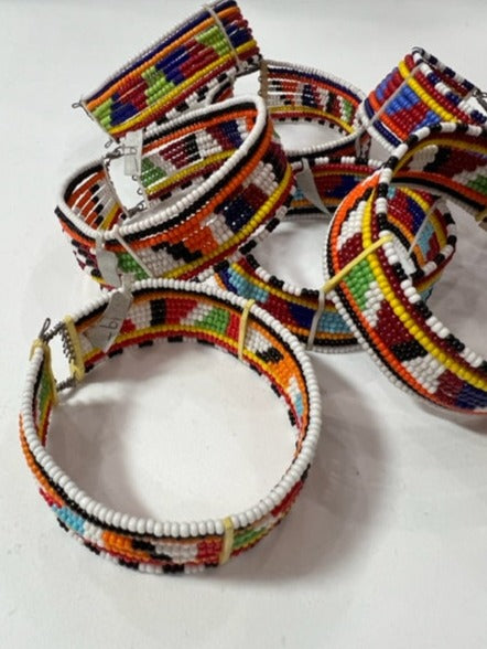 Masai beaded bracelets