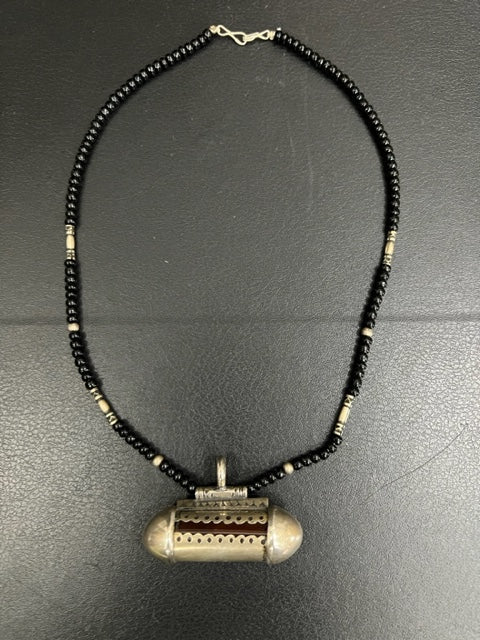 Fossilized Oak Tuareg Necklace