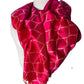 Hand loomed silk ikat scarf - Boudica