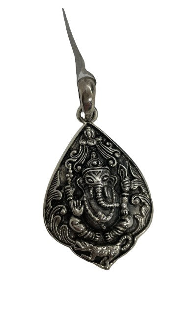 Ganesha Pendant (sterling silver)