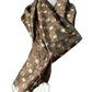 Hand loomed silk ikat scarf - Ikat Square