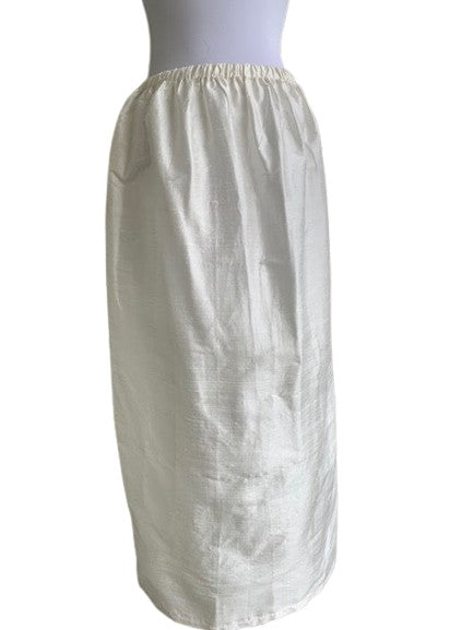 Dupioni Silk Pencil Skirts (Black or White)